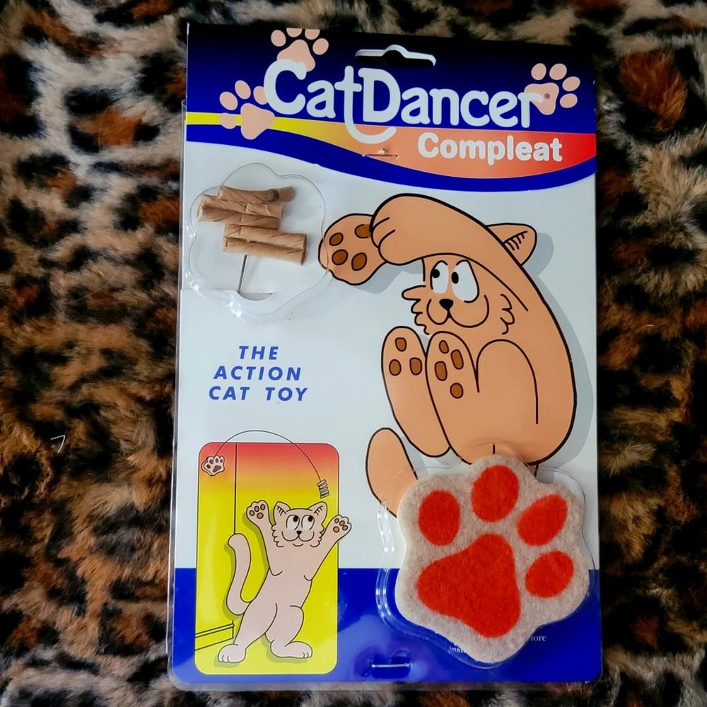 Cat Dancer Complete Orig. Cat Action Toy.. Hard To Find!!.. Bran New!